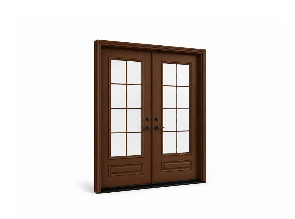 Brown Garden Door