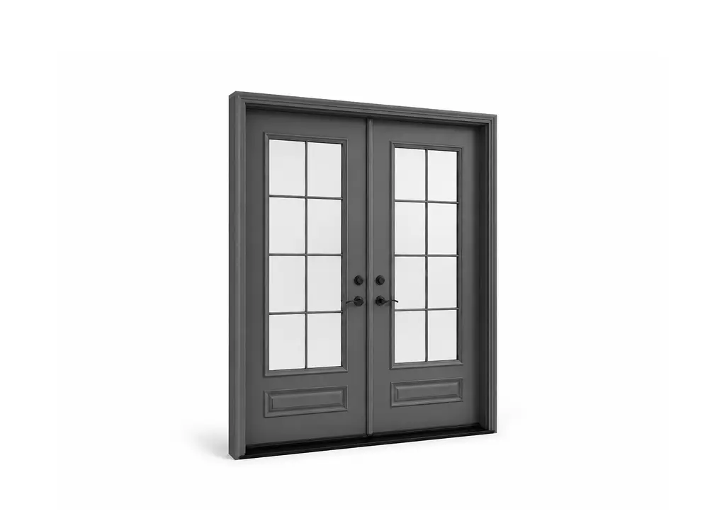 Grey Garden Door