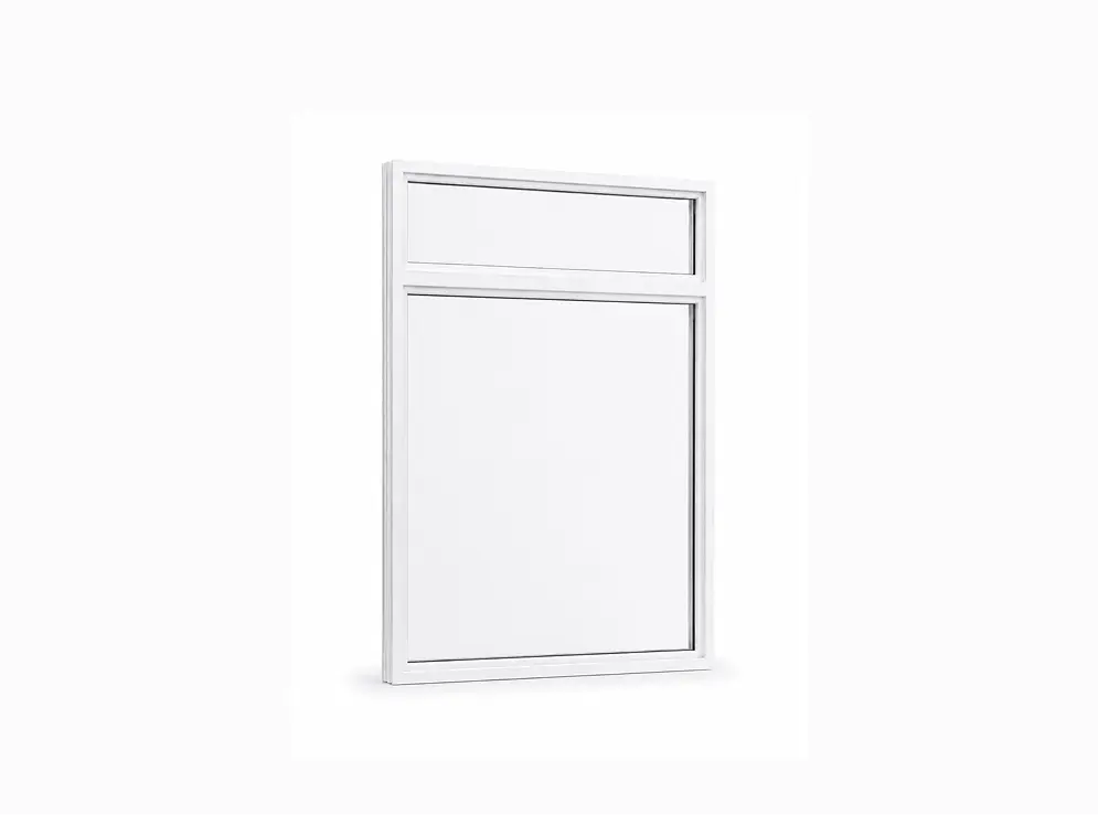 Fixed Picture Windows with Transoms