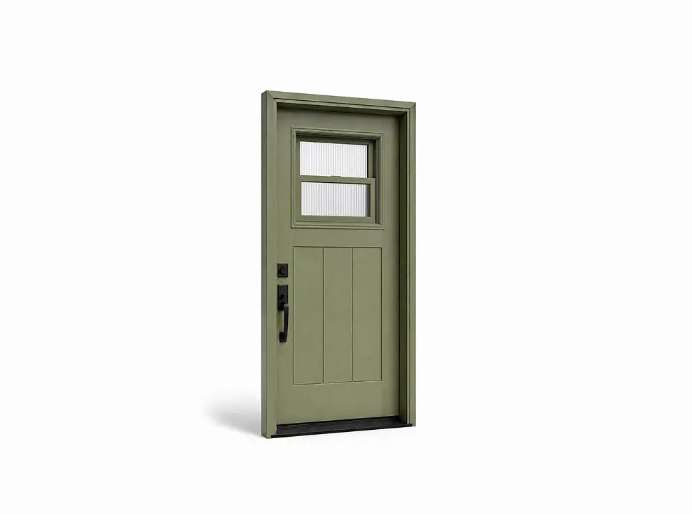 Olive Vented Door
