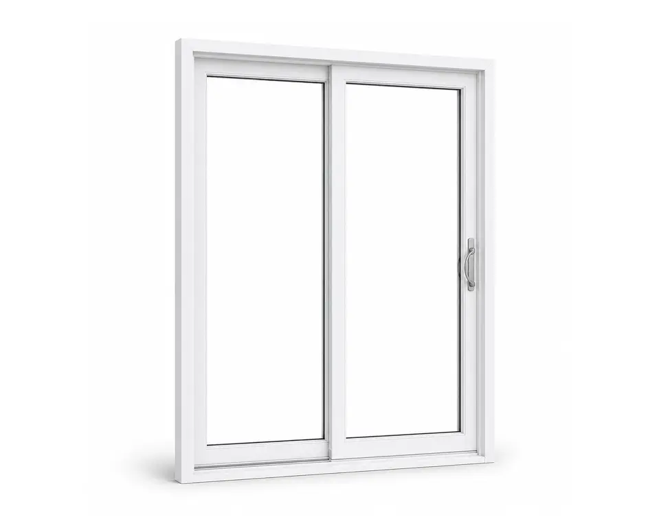 White Patio Door
