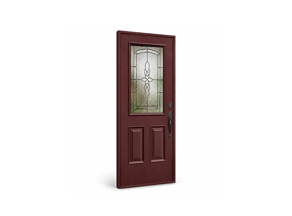 Single Door with Glass Insert
