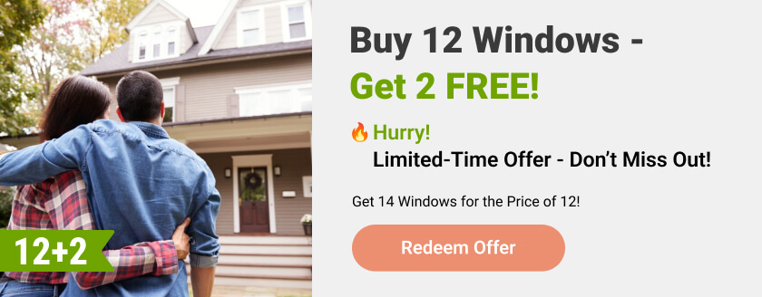 Buy 12 Windows and get 2 windows for free in Calgary